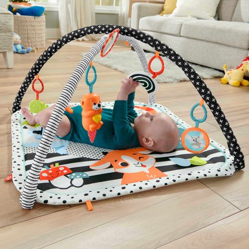 Juguete para Bebés  Fisher-Price Gimnasio Actividades 3 en 1 con sonido