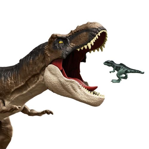 Jurassic World Dinosaurio T-Rex Súper Colosal que Emite 12 Sonidos