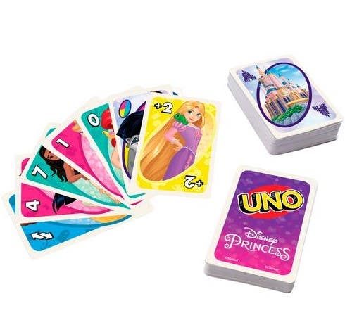 Uno Disney Princesas Juego de Mesa