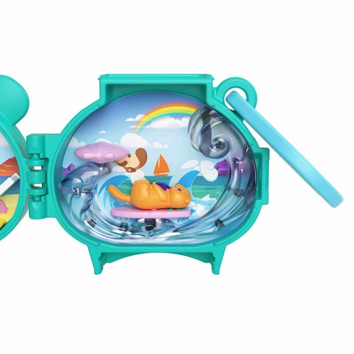 Polly Pocket Set de Juegos Mini Mundo de Mascotas Nutria