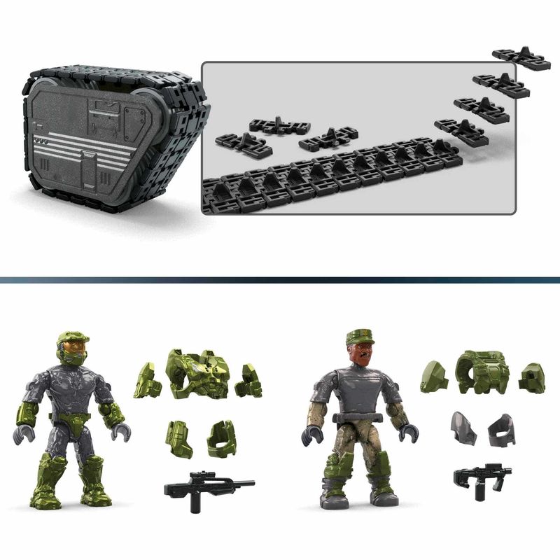 Mattel-MEGA-HALO-Juguete-De-Construccion-UNSC-Elephant-Sandnest-HHC44