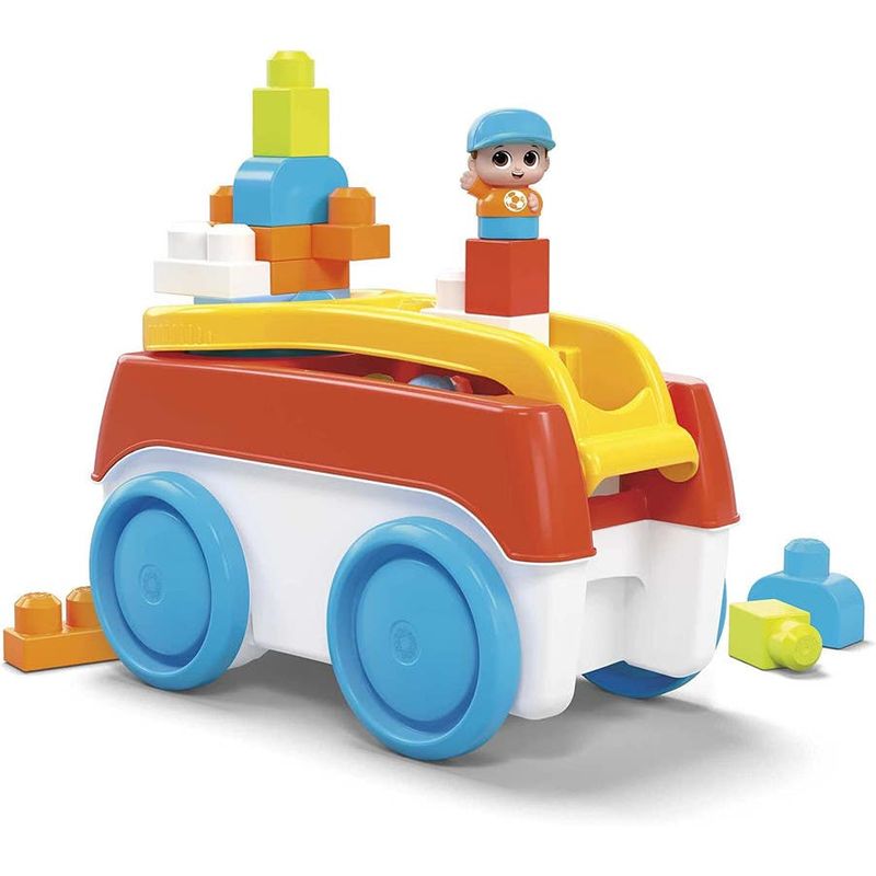 Mattel-Mega-Bloks-Vagon-Giratorio-de-bloques