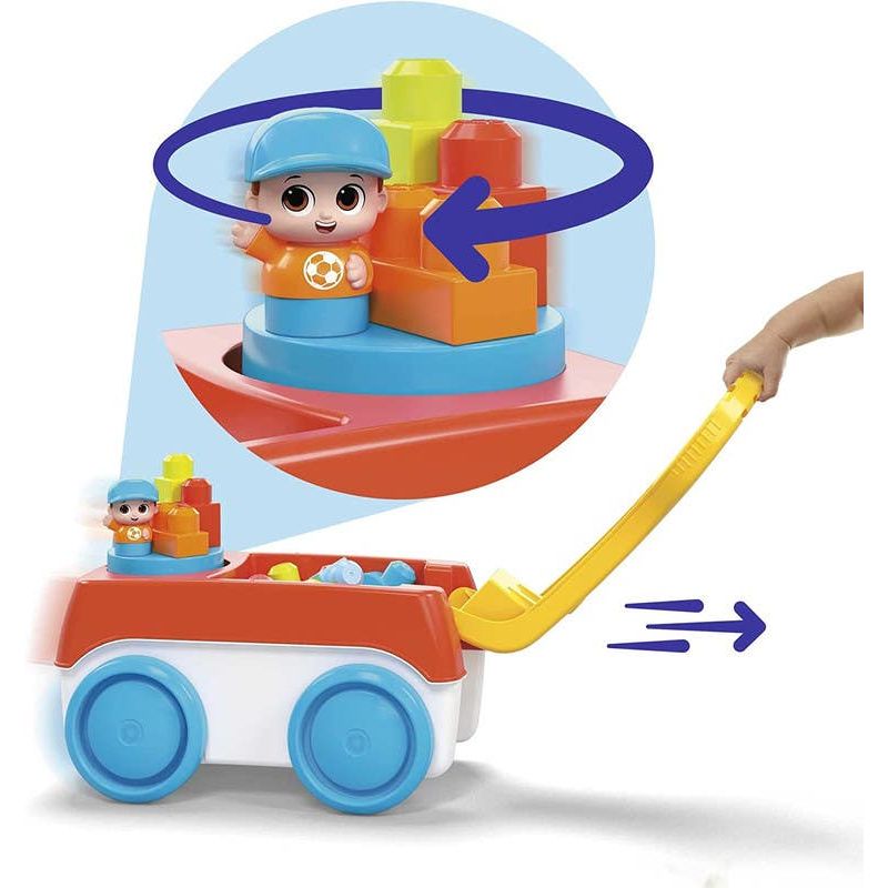Mattel-Mega-Bloks-Vagon-Giratorio-de-bloques