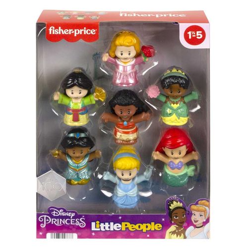 Disney Princesas Little People Set de 7 Princesas