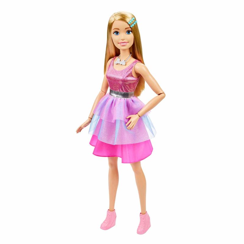 Mattel-Barbie-Large-Dolls-Muñeca-28--Rubia-Rosa-HJY02