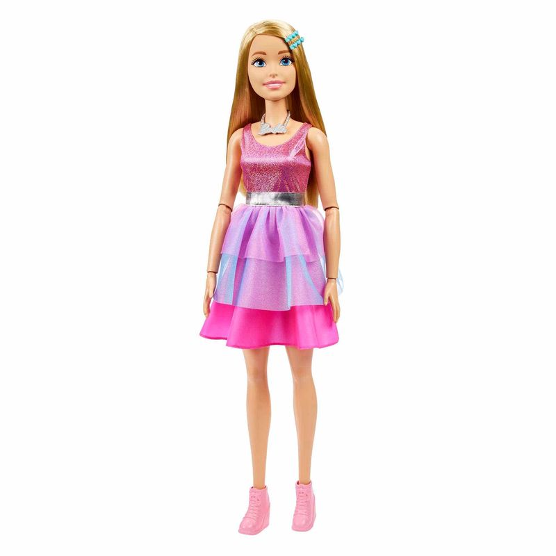 Mattel-Barbie-Large-Dolls-Muñeca-28--Rubia-Rosa-HJY02