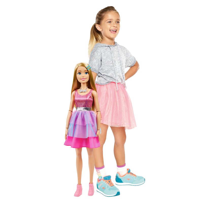 Mattel-Barbie-Large-Dolls-Muñeca-28--Rubia-Rosa-HJY02