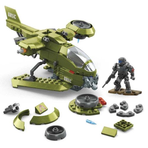 Halo Nave Misión Reconocimiento Mega Construx Incluye Figura de Master Chief