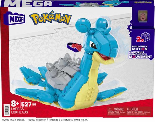Pokémon Lapras Jumbo Mega Bloks