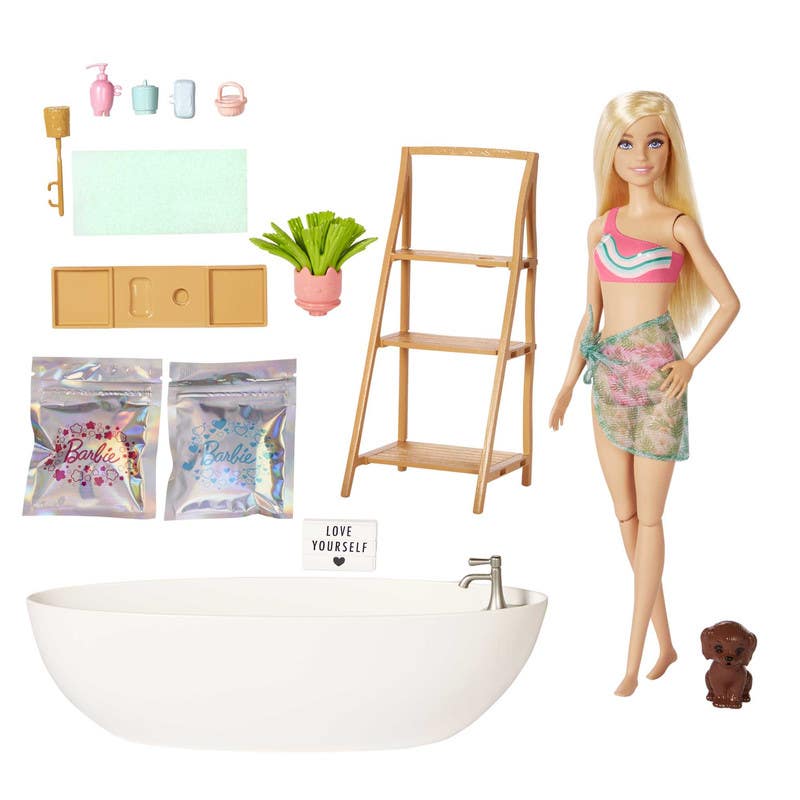 Mattel-Barbie-Set-de-Juego-Baño-de-Burbujas-HKT92
