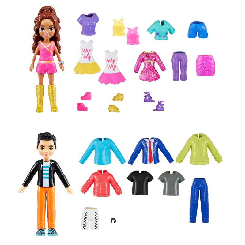 Mattel-Polly-Pocket-Accesorios-Super-Paquete-De-Modas-Bahia-Magica-HKW10