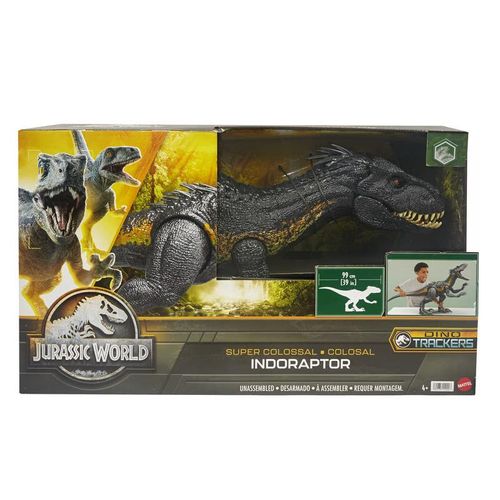 Jurassic World  Dinosaurio Indo Raptor Súper Colosal Se puede Tragar hasta 20 Minifiguras *No Incluidas