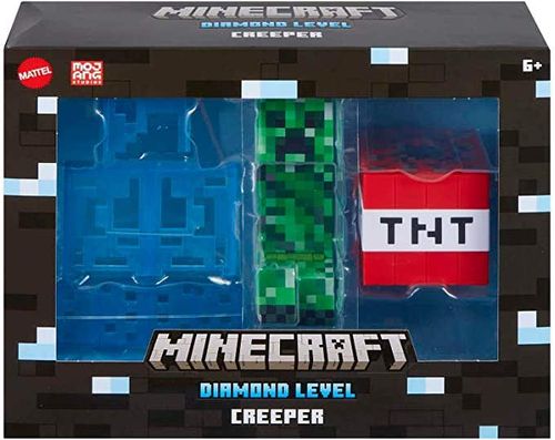 Minecraft Diamond Level Figura Creeper