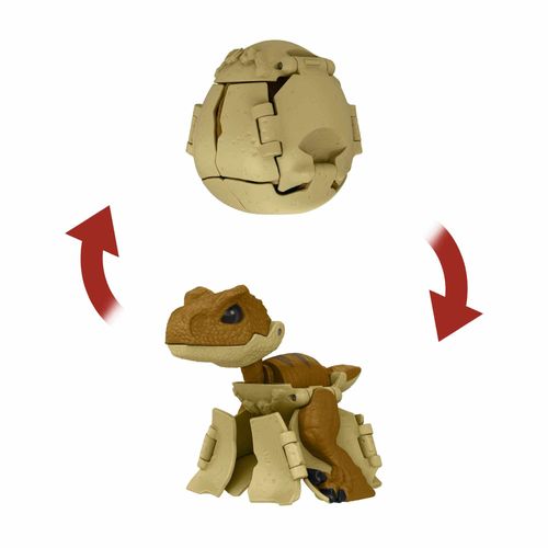 Jurassic World Dinosaurio Transformable Incubadora Velociraptor
