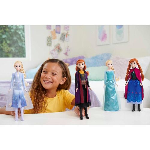 Princesas Disney Muñeca Anna De Frozen Vestido Magia