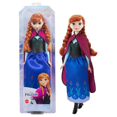 Princesas Disney Muñeca Reina Anna De Frozen Vestido de La Villa