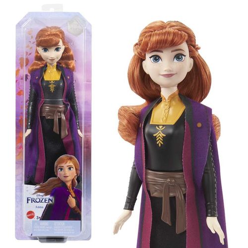 Princesas Disney Muñeca Reina Anna De Frozen Vestido de Magia