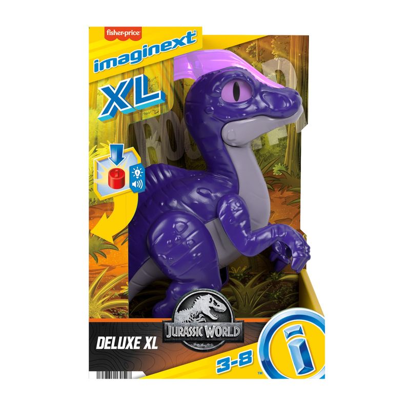 Mattel-Imaginext-Jurassic-World-Dinosaurio-Parasaurolofos-Deluxe-XL-HML43