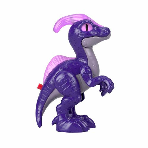 Jurassic World Imaginext Dinosaurio Parasaurolofós Deluxe con Luces
