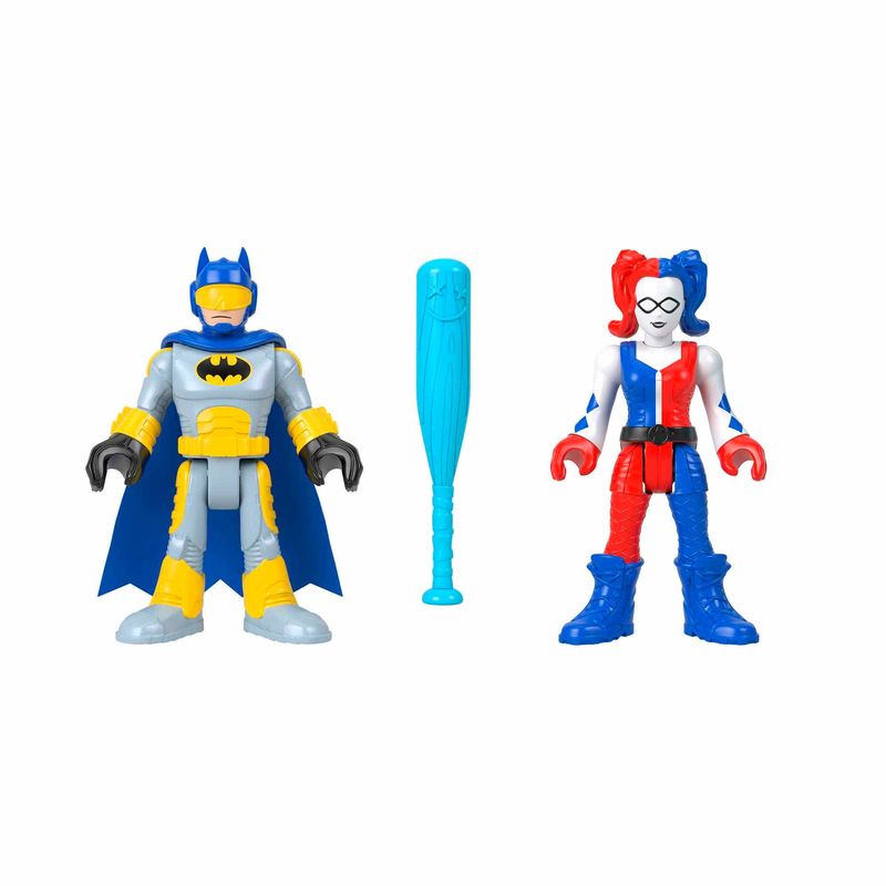 Mattel-Imaginext-DC-Super-Friends-Color-Changers-Batman---Harley-HMX60