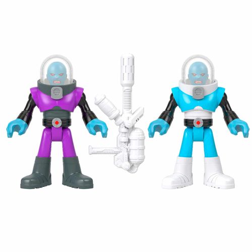 Batman Imaginext 2 Pack Incluye a Batman y Mister Freeze que Cambian de Color
