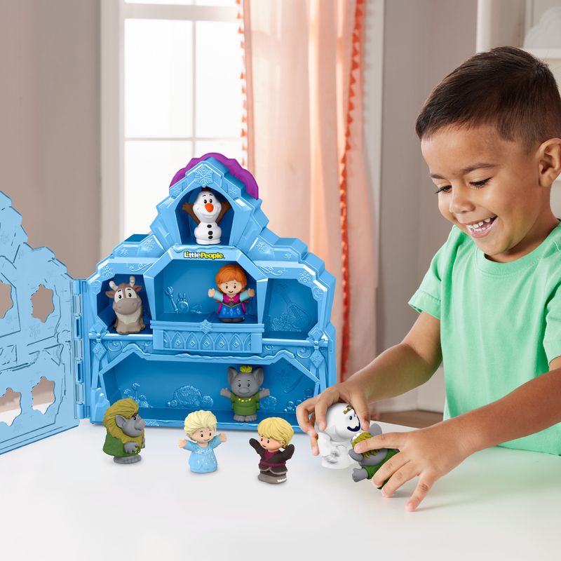 Mattel-Little-People-Estuche-de-Frozen-HMX76