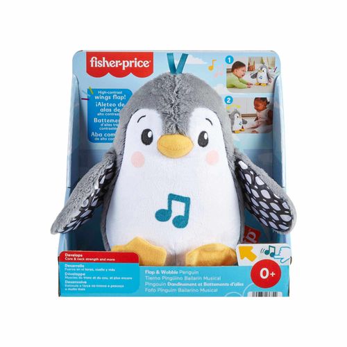 Juguetes para Bebés Fisher-Price Peluche Musical de Pingüino Bailarin