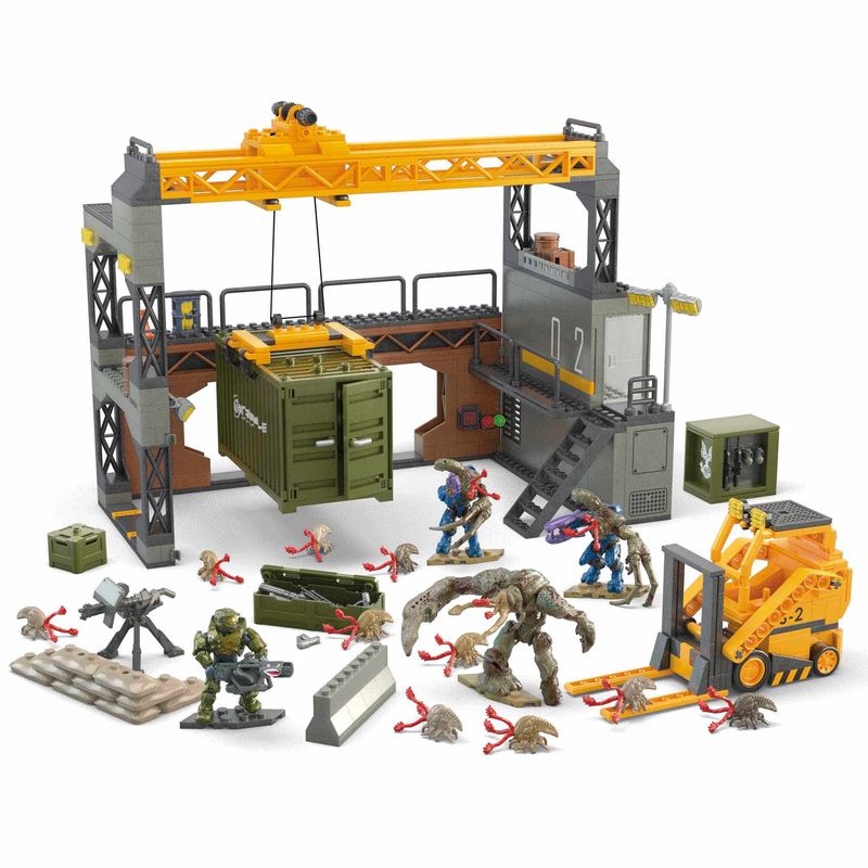 Mattel-MEGA-Halo-Juguete-De-Construccion-Tiroteo-En-La-Compuerta-HNC59