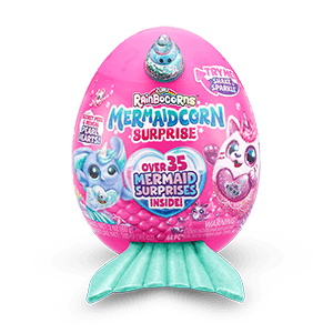 Rainbocorns Huevo Sorpresa con Peluche Mermaidcorn Turquesa