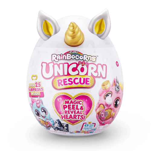 Rainbocorns Huevo Sorpresa Dorado 50 Accesorios Sorpresa