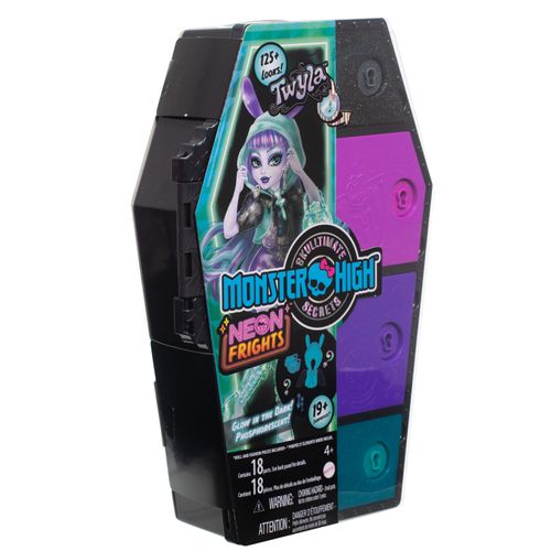 Monster High Secret Sustos Neon Fashion Doll Twyla