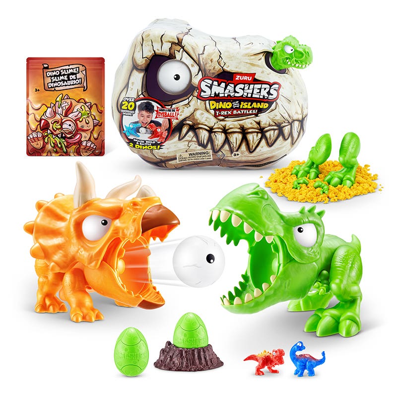 Smashers-Surtido-Sorpresa-Mini-T-Rex-Battle-Playset-74114