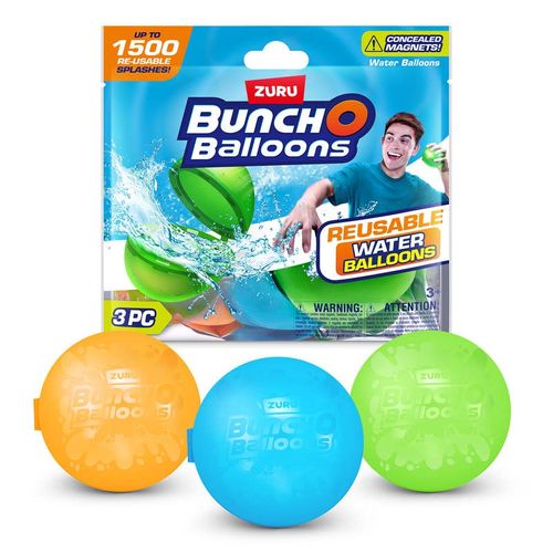 Globos de Agua Reusable Kit de 3 Piezas