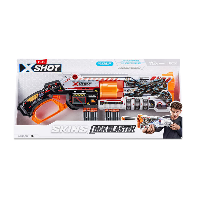 Lanzador-de-Dardos-X-Shot-Lock-Gun-con-16-Dardos