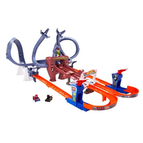Hot Wheels Spiderman Pista Máxima Velocidad