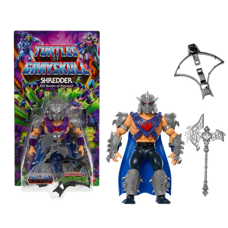 Tortugas Ninja Motu Turtles Of GraySkull Shredder - Juguetron