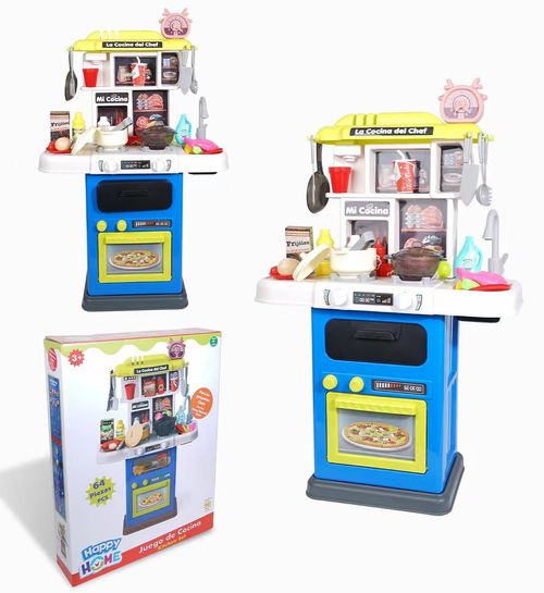 Juguete Pre Escolar Cocina de Mini Chef con Accesorios