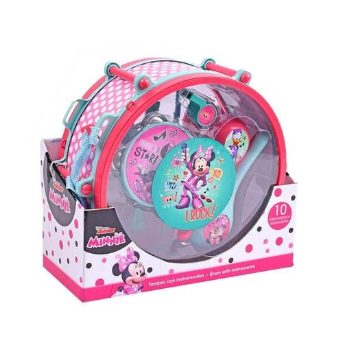 Juguetes para Bebés Tambor Musical Minnie