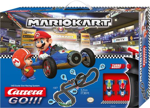 Mario Kart Set de Pista de Carreras de Nintendo con 8 Coches Eléctricos