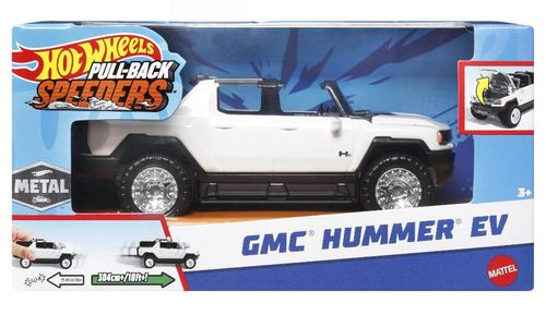 Hot Wheels Pull Back Speeders GMC Hummer EV