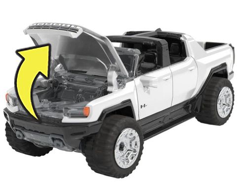 Hot Wheels Pull Back Speeders GMC Hummer EV