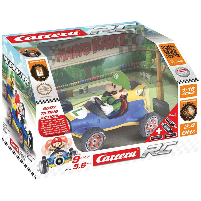 Radio-Control--Mario-Kart-Mach-8-figura--Luigi-370181066