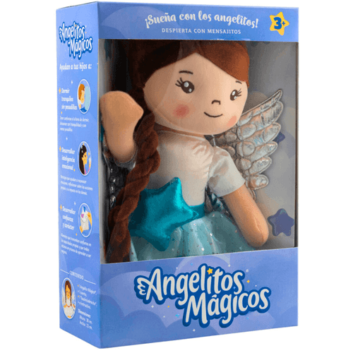 Peluches Angelitos de Guarda con Mensaje Boni