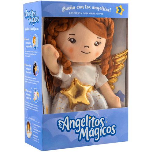 Peluches Angelitos de Guarda con Mensaje Keri