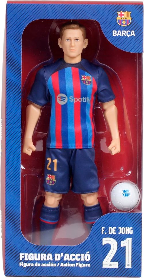 FC Barbcelona Figura de Acción Frankie De Jong