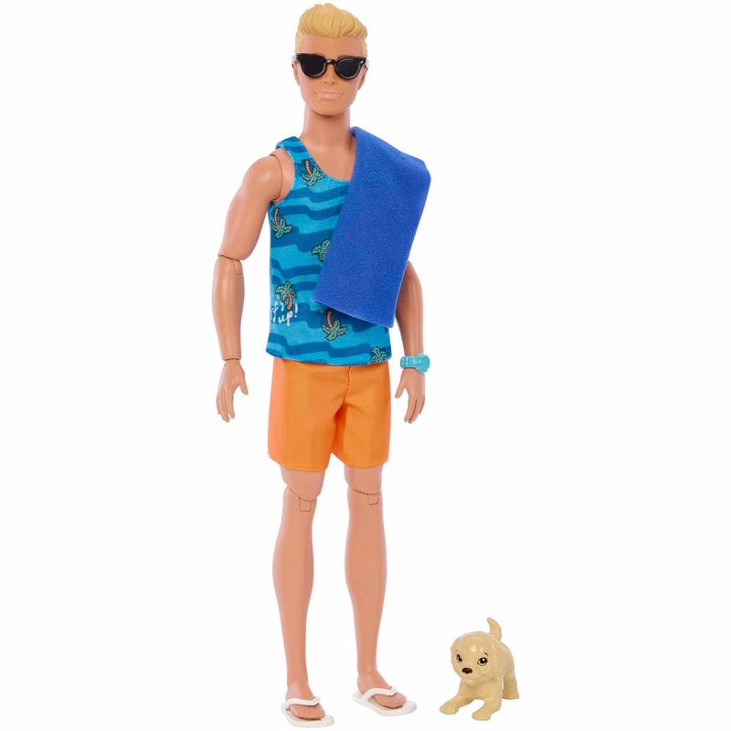 Mattel-Barbie-La-Pelicula-Muñeco-Ken-Dia-de-Surf-con-Accesorios-HPT49
