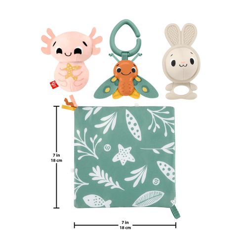 Juguetes para Bebés Fisher-Price Set de Mascotas Mucho Sentidos