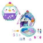 Mattel-Polly-Pocket-Estuche-De-Pinguino-Nieve-HRD34