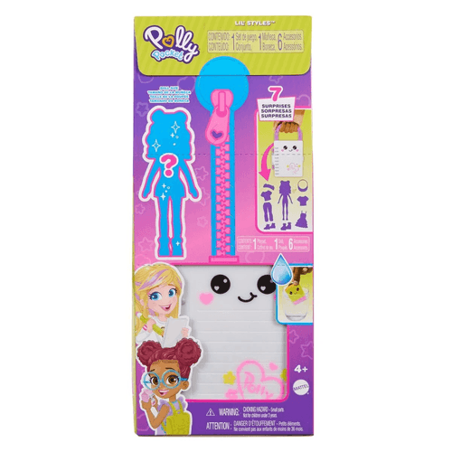 Polly Pocket Mini Fashion ClóSet de Juegos Reveal Blanco