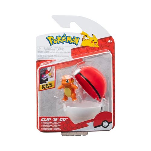 Pokémon Figura de Batalla con Pokebola Charmander PKW3505